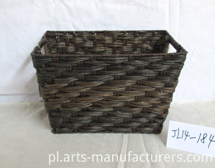 plastikowy kosz rattanowy plastic rattan basket